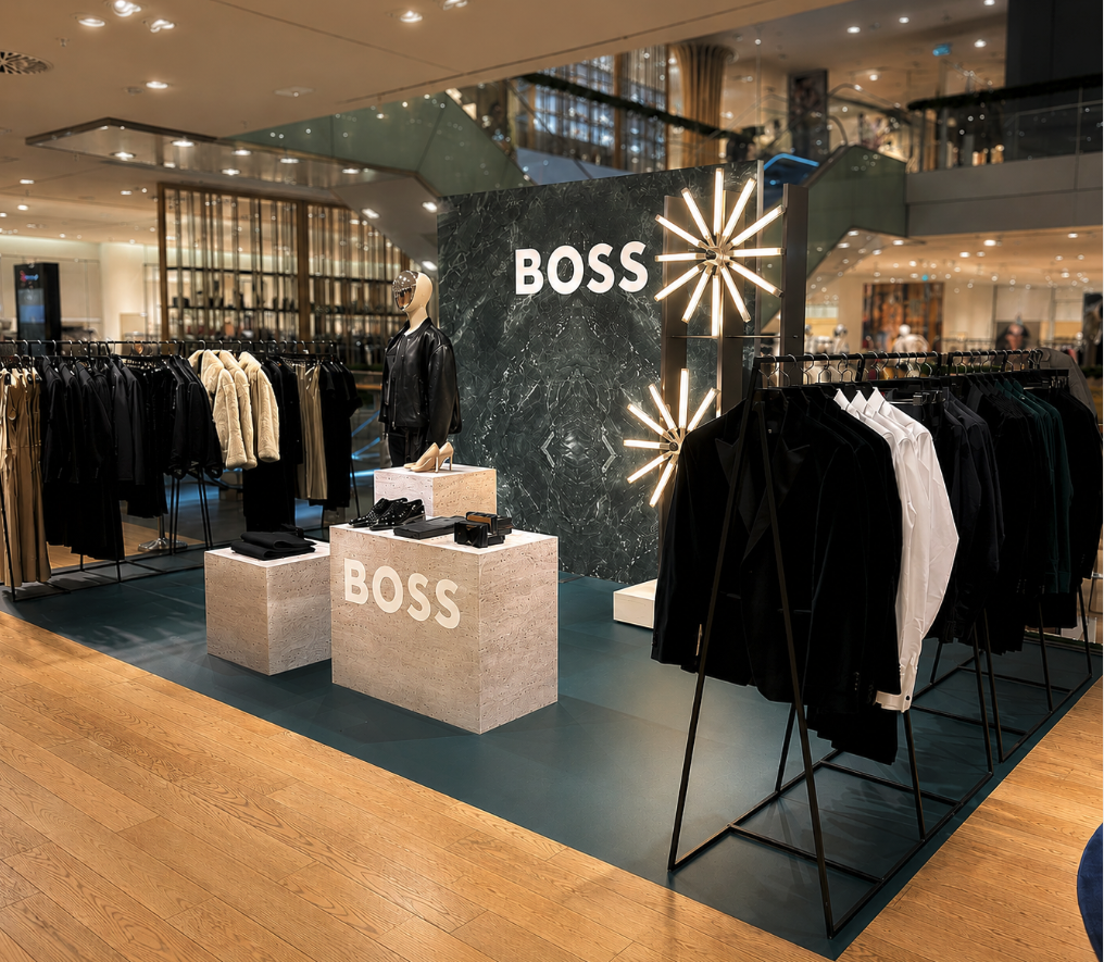 Pop Up Montage und Logistik